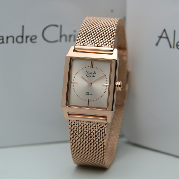 ORIGINAL Jam Tangan Wanita Alexandre Christie AC 2896 / AC2896 / 2896 Garansi Resmi 1 Tahun.