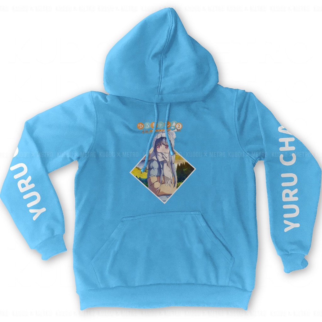 Hoodie Rin Shima Yuru Camp Anime Manga Premium Unisex