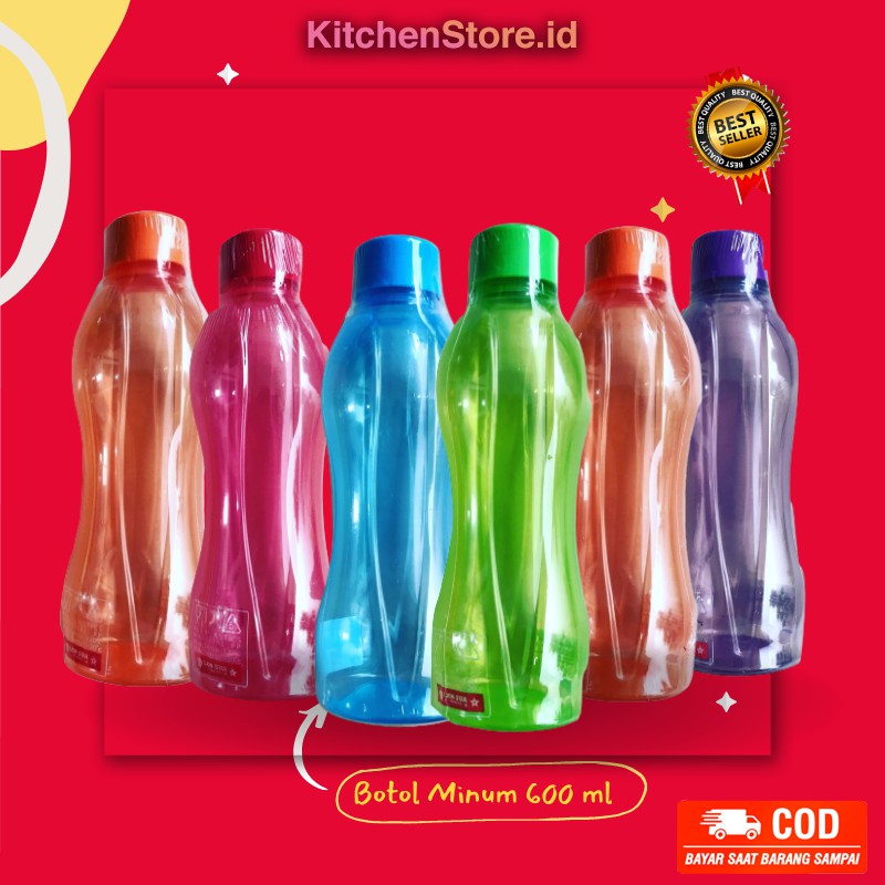 Botol Minum Air Plastik Hydro Lion Star NH / Botol Minum BPA Free / Botol Air Lion Star 600ml