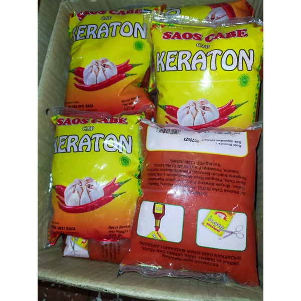 

saus cabe keraton 625gr