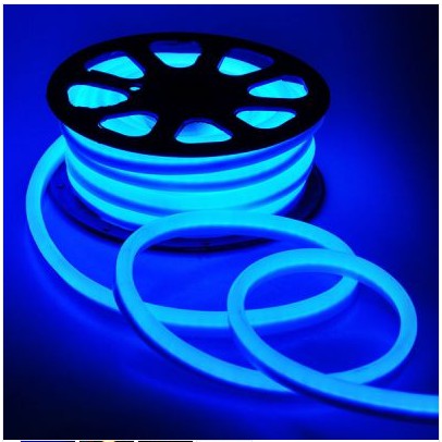 Lampu Neon Flex LED Selang Flexible Sign Strip Waterproof Biru