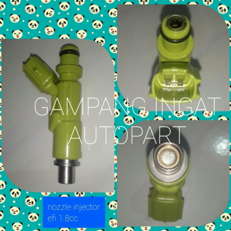 Nozzle Injector Noksel Nosel Nozzle Injektor Kijang 7k Efi Krista LGX Bensin 1800cc 1.8 ORIGINAL