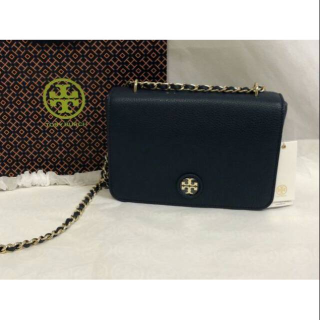 Tory Burch Whipstitch Logo Mini tas selempang slingbag crossbody original authentic asli
