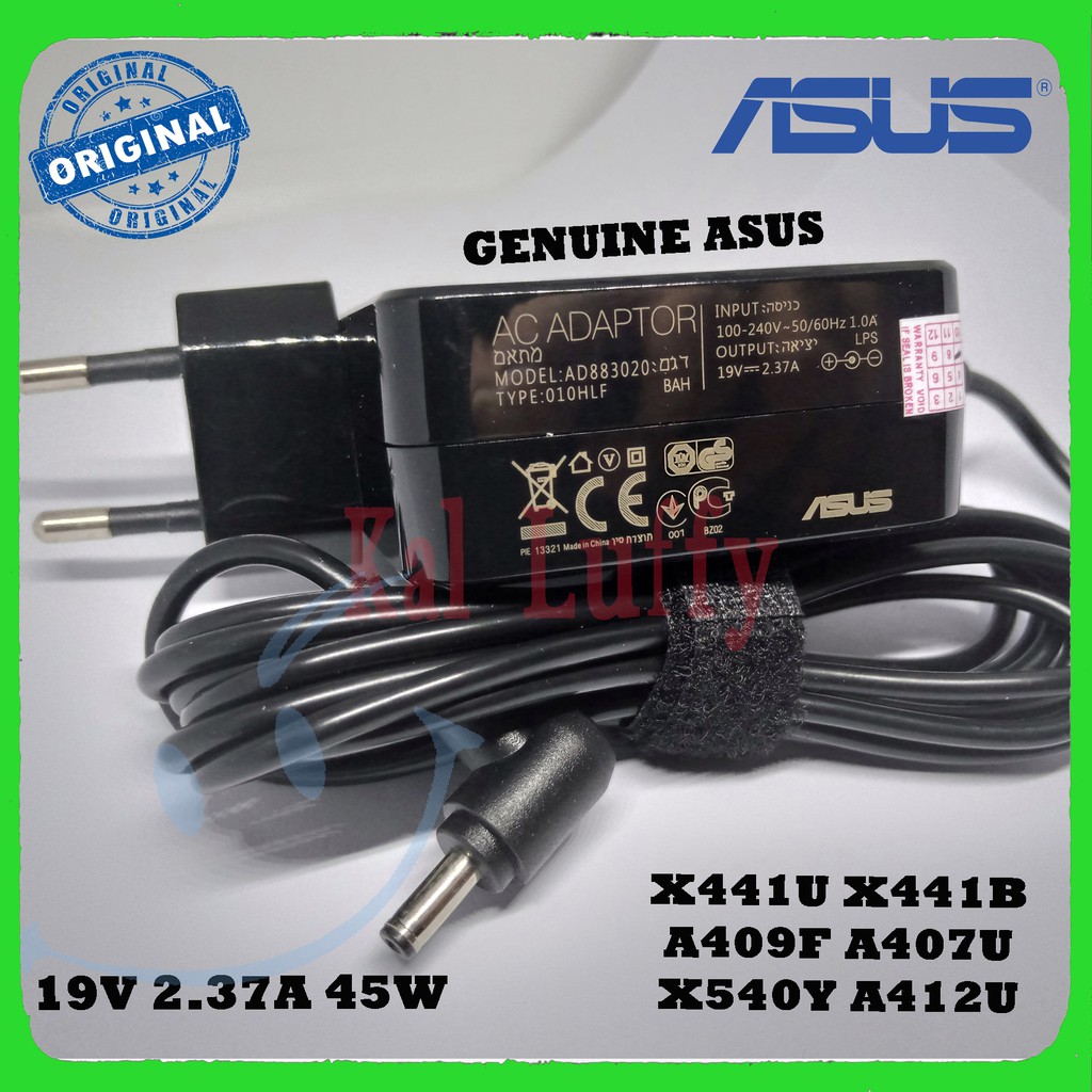 charger laptop asus ORIGINAL X441U X441B A407U A412D E402W