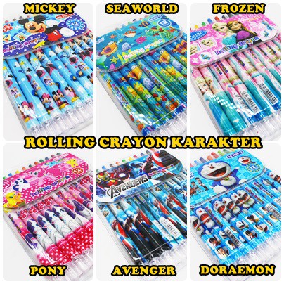 

ROLLING CRAYON CHARACTER / CRAYON KRAYON PUTAR KARAKTER