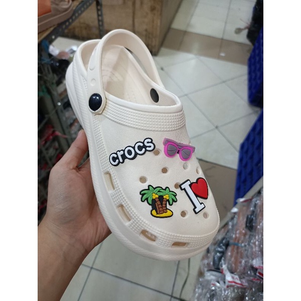 Sandal Baim Bustong Selop Wedges Candy Sandal Viral Clog Tiktok Para Artis Sandal Fuji Jibbitz 196