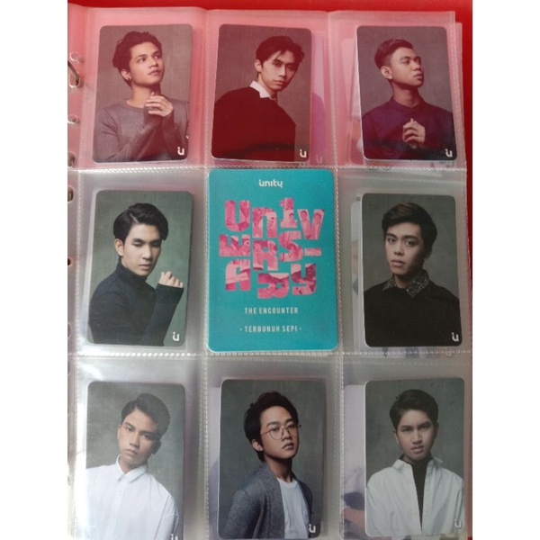 PC PHOTOCARD UN1TY OFFICIAL UN1VERSARY TERSEP TERBUNUH SEPI
