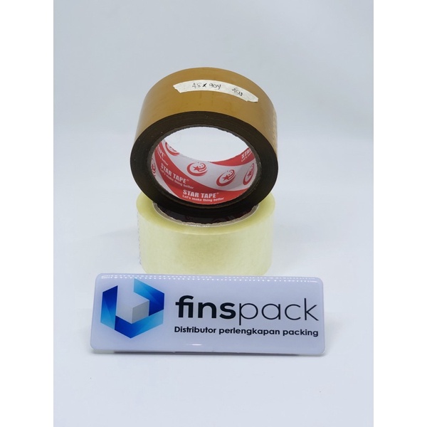 

lakban coklat/bening 48mm x 90 yard full