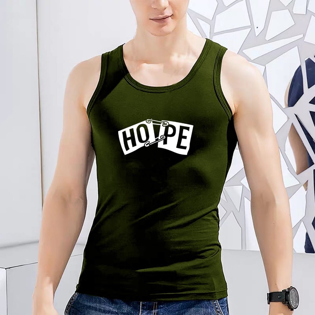 bisa COD  / Asgard777 - Singlet HOPE / singlet keren / singlet cowok / kaos santai