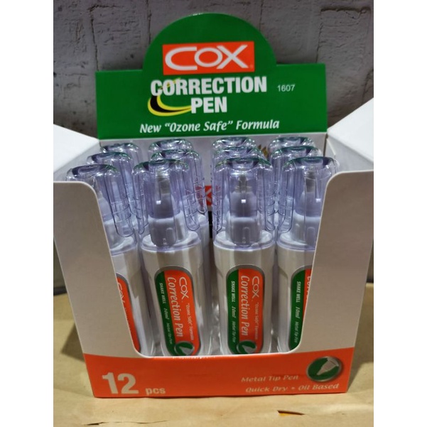 

(1PC)Corr cair Bazic 1607/ TipeX/ Penghapus cair/ Correction Pen ujung Besi