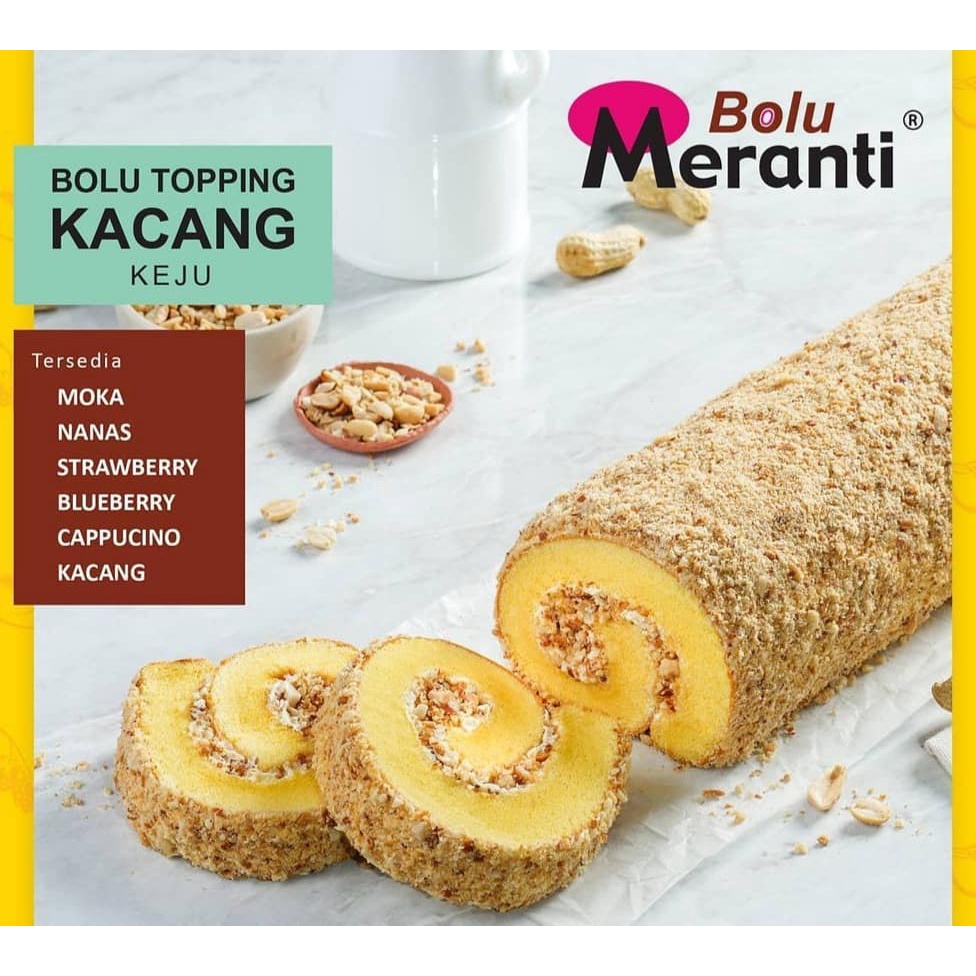 

BOLU MERANTI KEJU TOPPING KACANG BM085