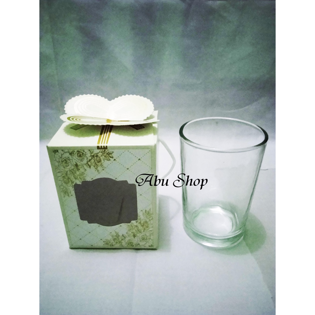 souvenir gelas sloki + box
