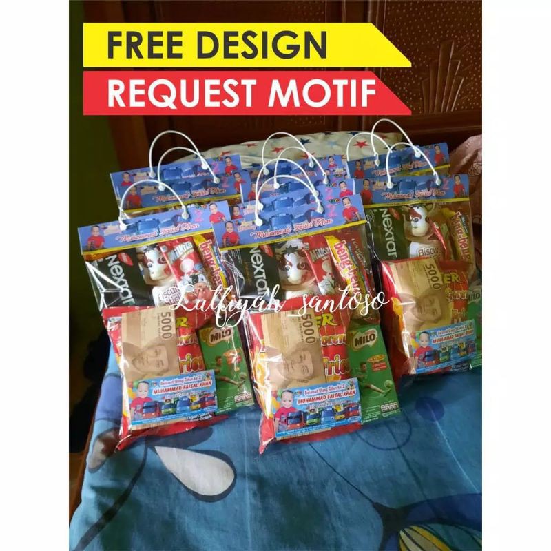 

LABEL SNACK ULANG TAHUN CUSTOME