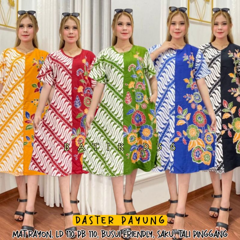 Daster adem murah payung rayon halus baju santai tidur wanita ibu remaja kece keren fashion fesyen harian terlaris nyaman dipakai hamil keren homedress gaul unik pastel soft berkualitas dewasa bagus adem cantik Kekinian penari