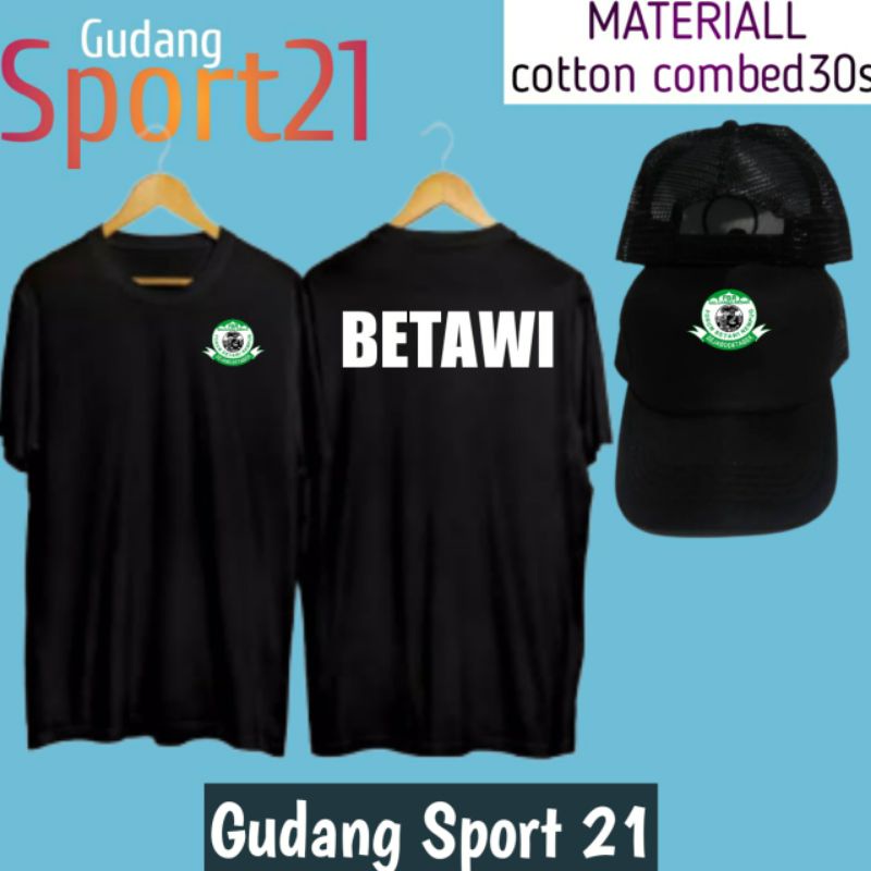 kaos baju FBR BETAWI plus topi