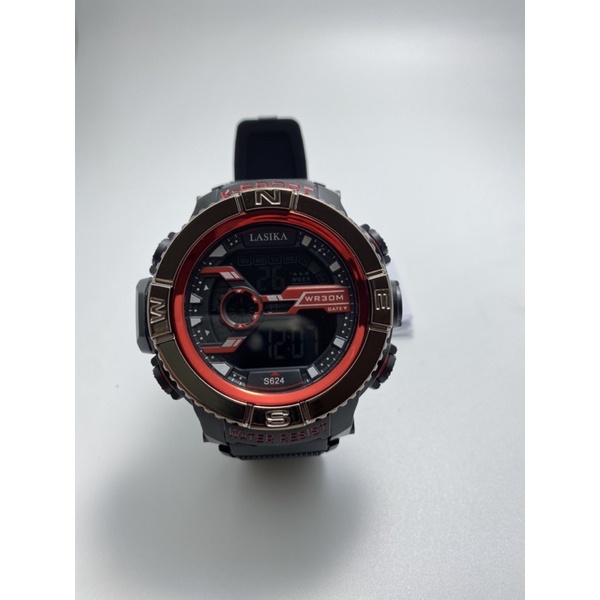 Jam Tangan Sporty Digital Lasika kode 624 anti air remaja dewasa