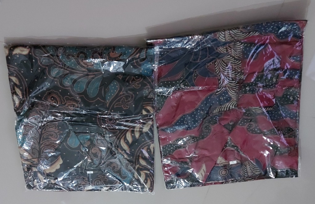 Diskon Mikayla Batik Hrb026 Kenongo Padi Pekalongan M L Xl Xxl Kemeja Batik Pria Murah Modern Grosir