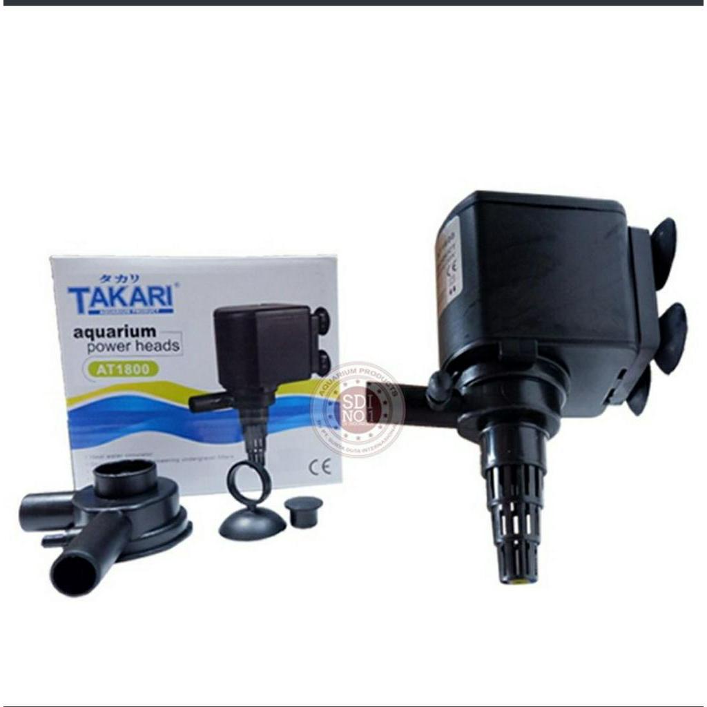 Mesin filter aquarium 1800 / power head / water pump / mesin pompa akuarium