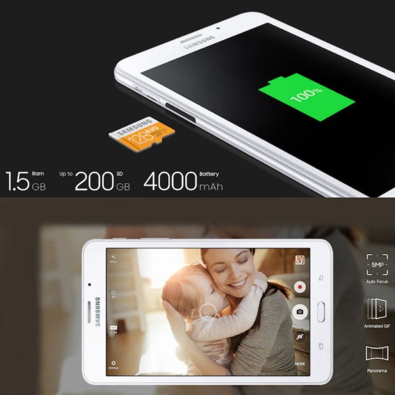 Samsung Galaxy TAB 3V Tablet T 116 Garansi Resmi-5