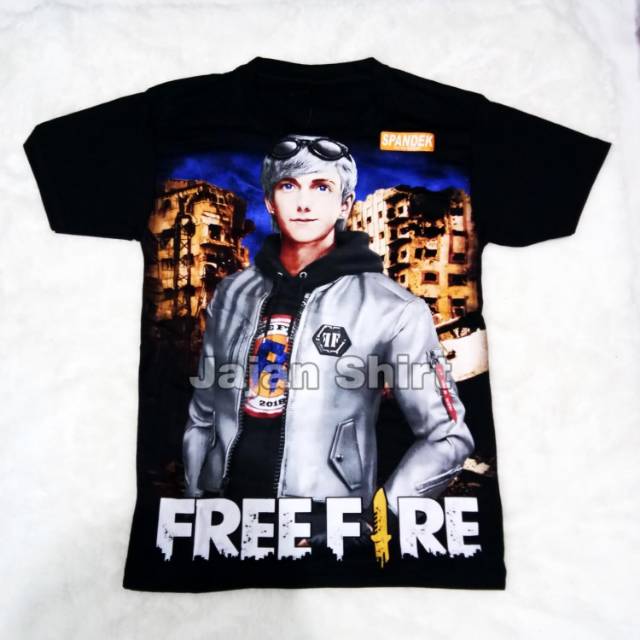 KAOS FREE FIRE MAXIM / KAOS ANAK / KAOS OBLONG / KAOS FF / KAOS FREE FIREE