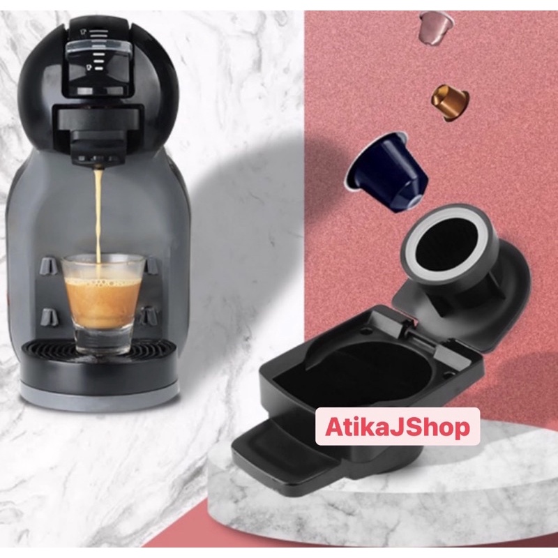 Dolce Gusto Converter Adapter Untuk Pakai Kapsul Nespresso di Mesin Dolce Gusto