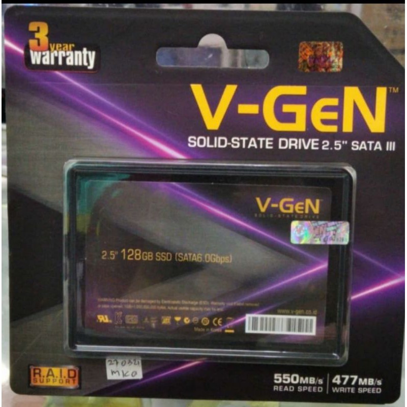 vgen  ssd 128 gb ssd 128gb V-gen