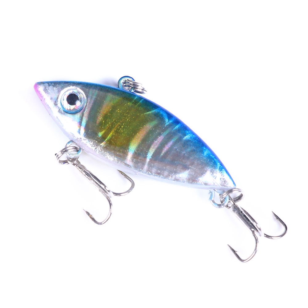 HENGJIA 5pcs Mini fishing Lures Wobblers fishing tackle 4CM-2.7G fishing Bait vibration Hard bait for fishing Artificial Baits accessories