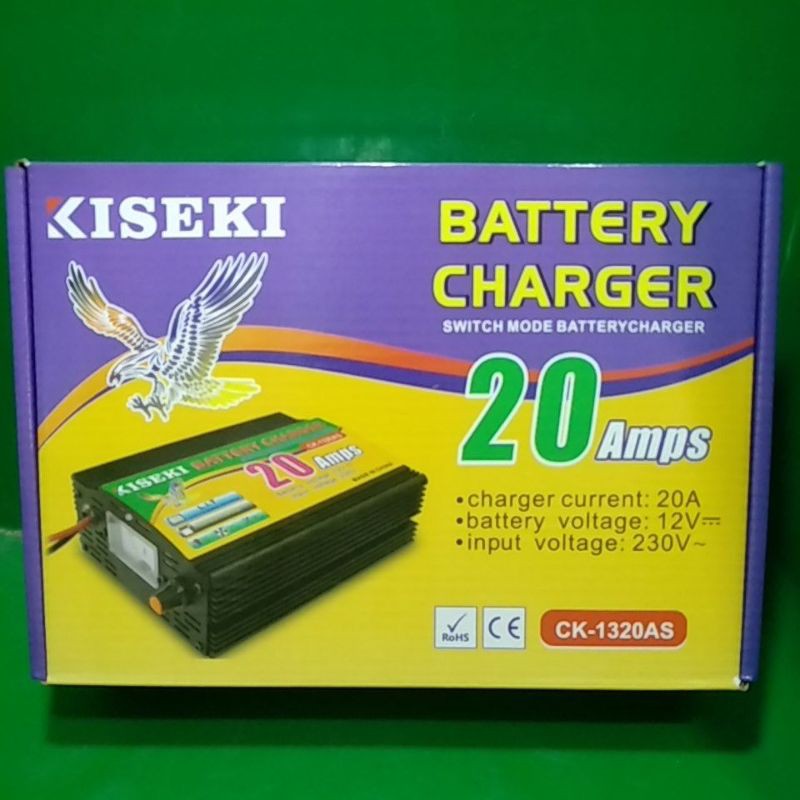 CHARGE AKI CAS AKI AUTOMATIS KISEKI 20A &amp; 30A