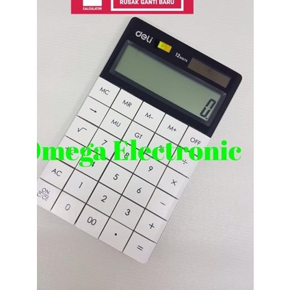 

ゲ Deli E1589 Calculator Desktop Kalkulator Stylish Office 1589 Kantor Warna Warni ⇌