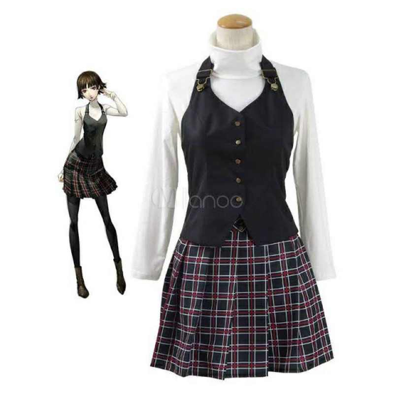 Persona 5 Makoto Nijima Cosplay Costume Anime Female