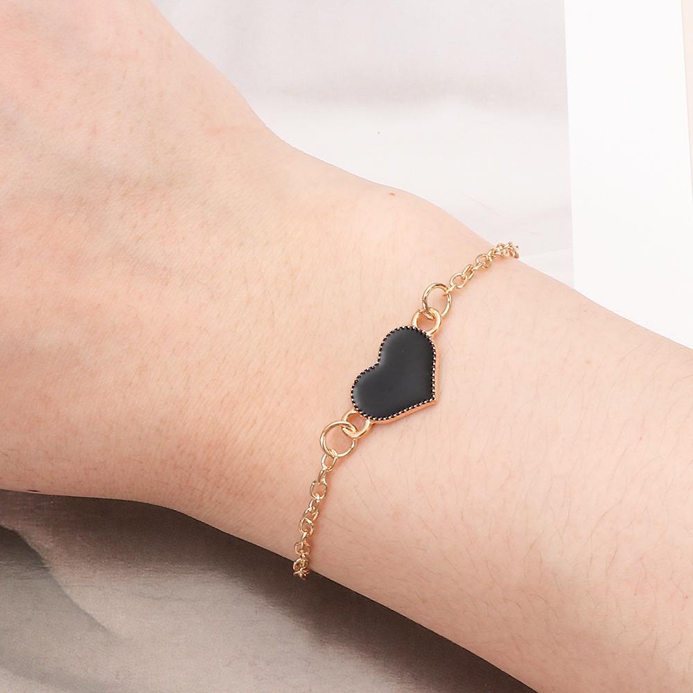 Lily Hati Gelang Wanita Kesederhanaan Tangan Rantai Liontin Fashion Perhiasan Cuff Bangles