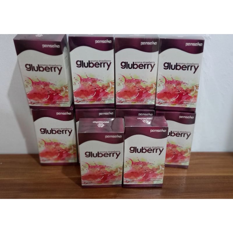 PANSAKA GLUBERRY MINUMAN COLLAGEN. ASLI !