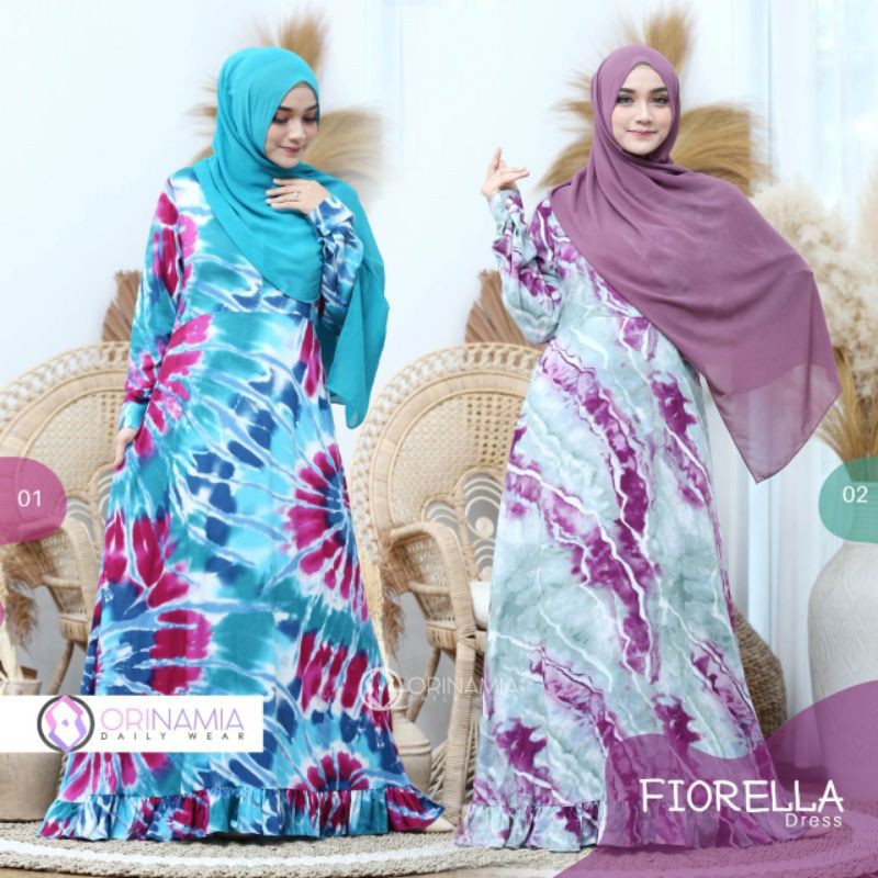 Orinamia Fiorela Tyedie Dress