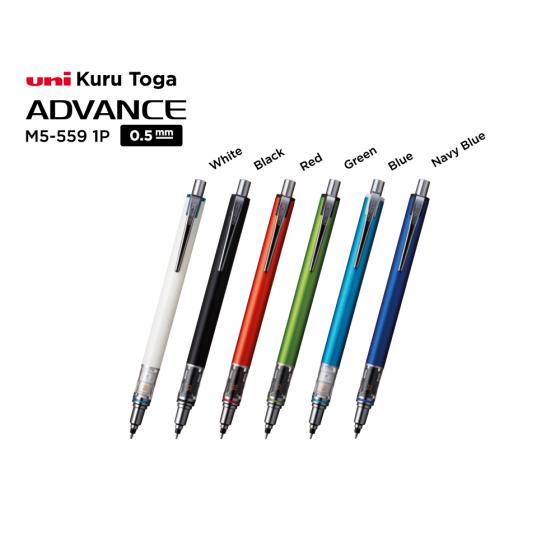 

PENSIL MEKANIK 0.5 MM AUTO SERUT SHARPEN UNI KURU TOGA ADVANCE M5-559 MECHANIC PENCIL PENSIL JURNAL