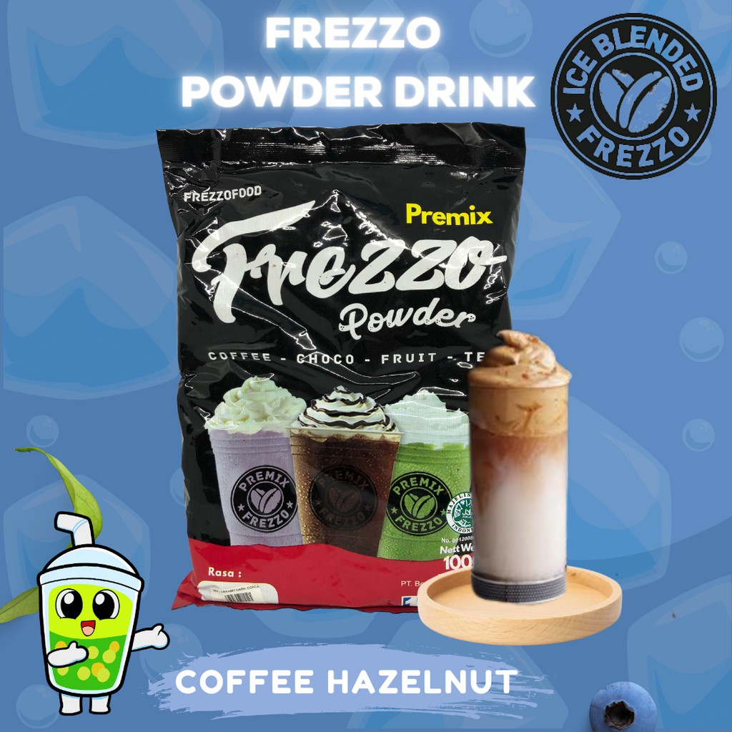 Frezzo Bubuk Minuman Rasa Kopi Hazelnut / Coffee Hazelnut Powder Drink 1 Kg