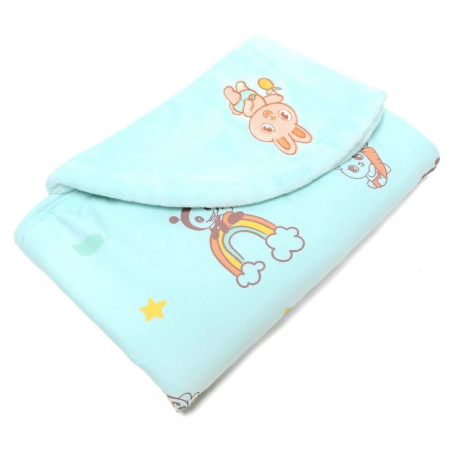 Babybee Fluffy Hooded Blanket for Baby Selimut Topi Bayi