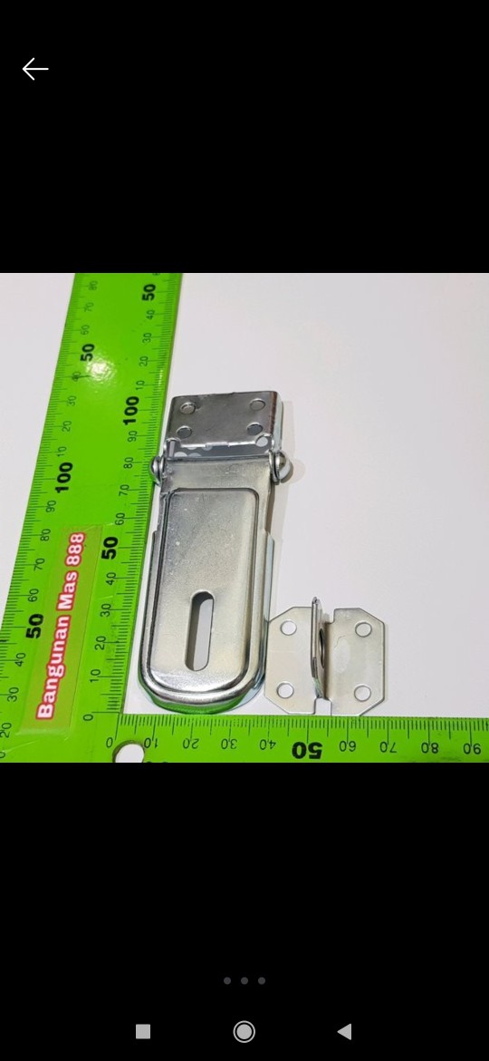 Cantolan Gembok 3 In Model Abus - Overpal Tebal - Grendel Gembok - Selot Gembok