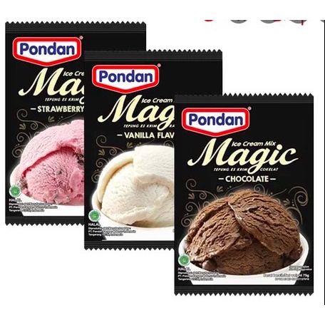 

Pondan MAGIC Ice Cream 75 Gram