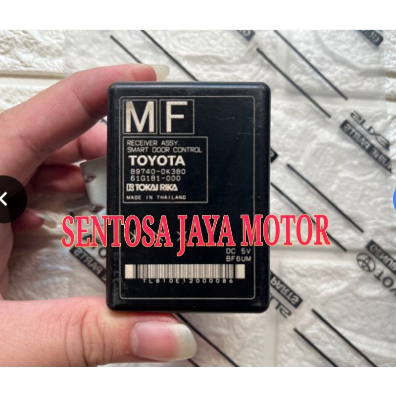 Receiver Smart Door Control Fortuner Innova Hilux 89740-0K380 Original