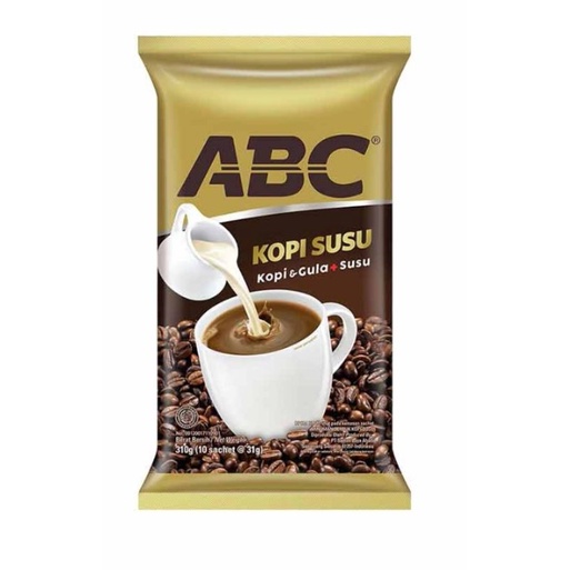 

Kopi Susu ABC 10 x 31Gr