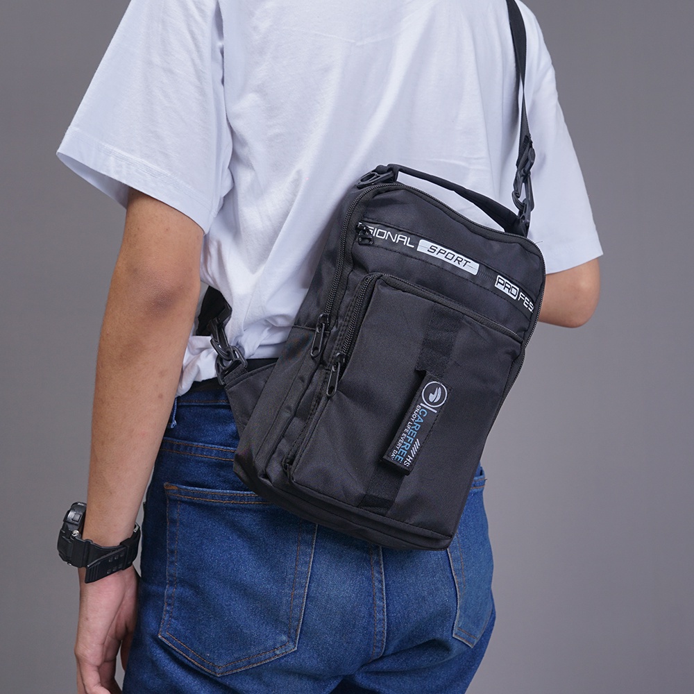 Tas Selempang Pria Waistbag Pria Tas Ransel Pria Tas Multifungsi ESL05