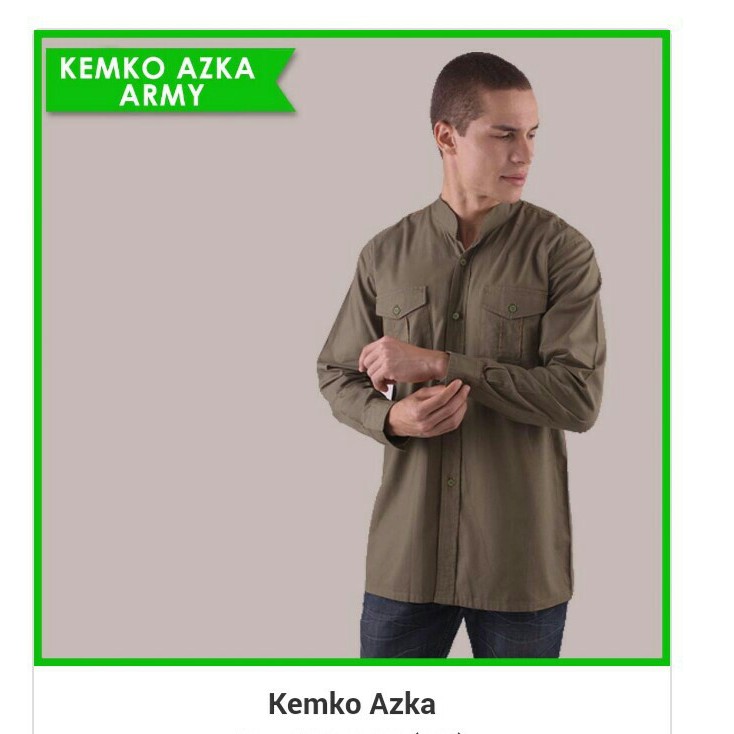 KEMKO KOKO AZKA ARMY . KEMEJA KOKO ORIGINAL.