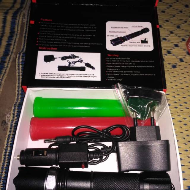 Senter swat lampu touring