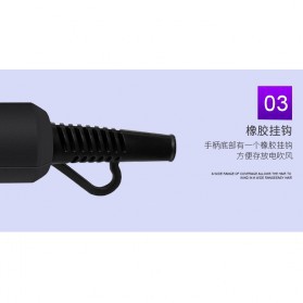 Shunrui Quick Dry+ Hair Dryer - XL-6666 - Black