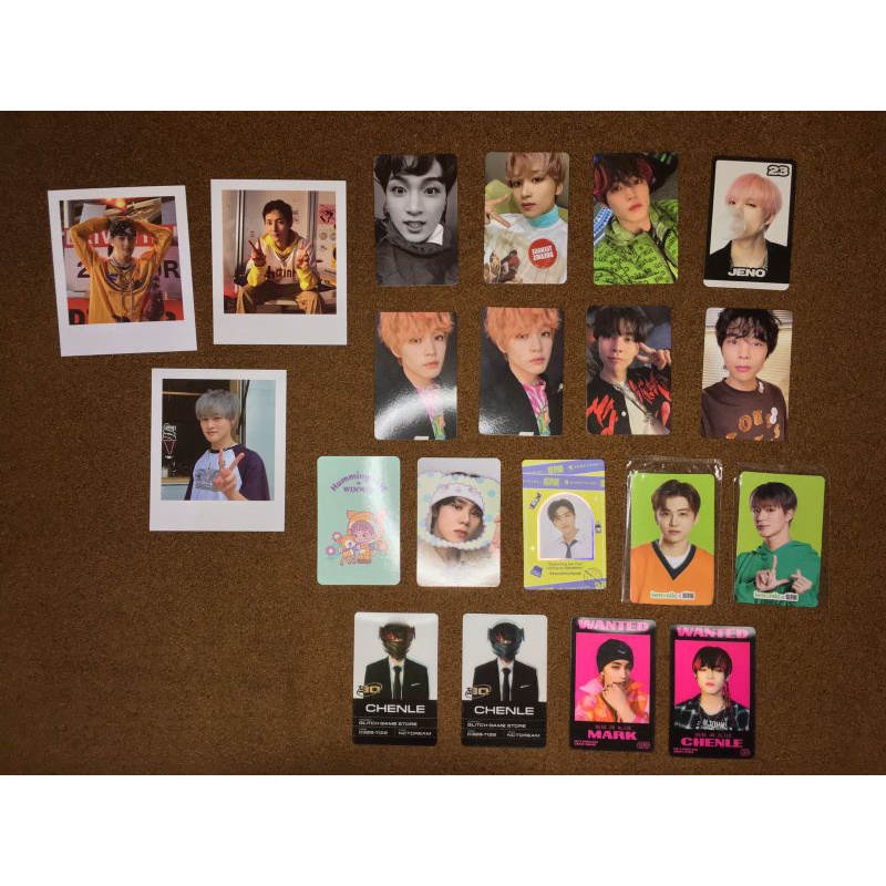 Ready Stock PC Poca Photocard Pola Polaroid NCT DREAM U 127 WAYV Haechan Mark Chenle Jaemin Jeno Win