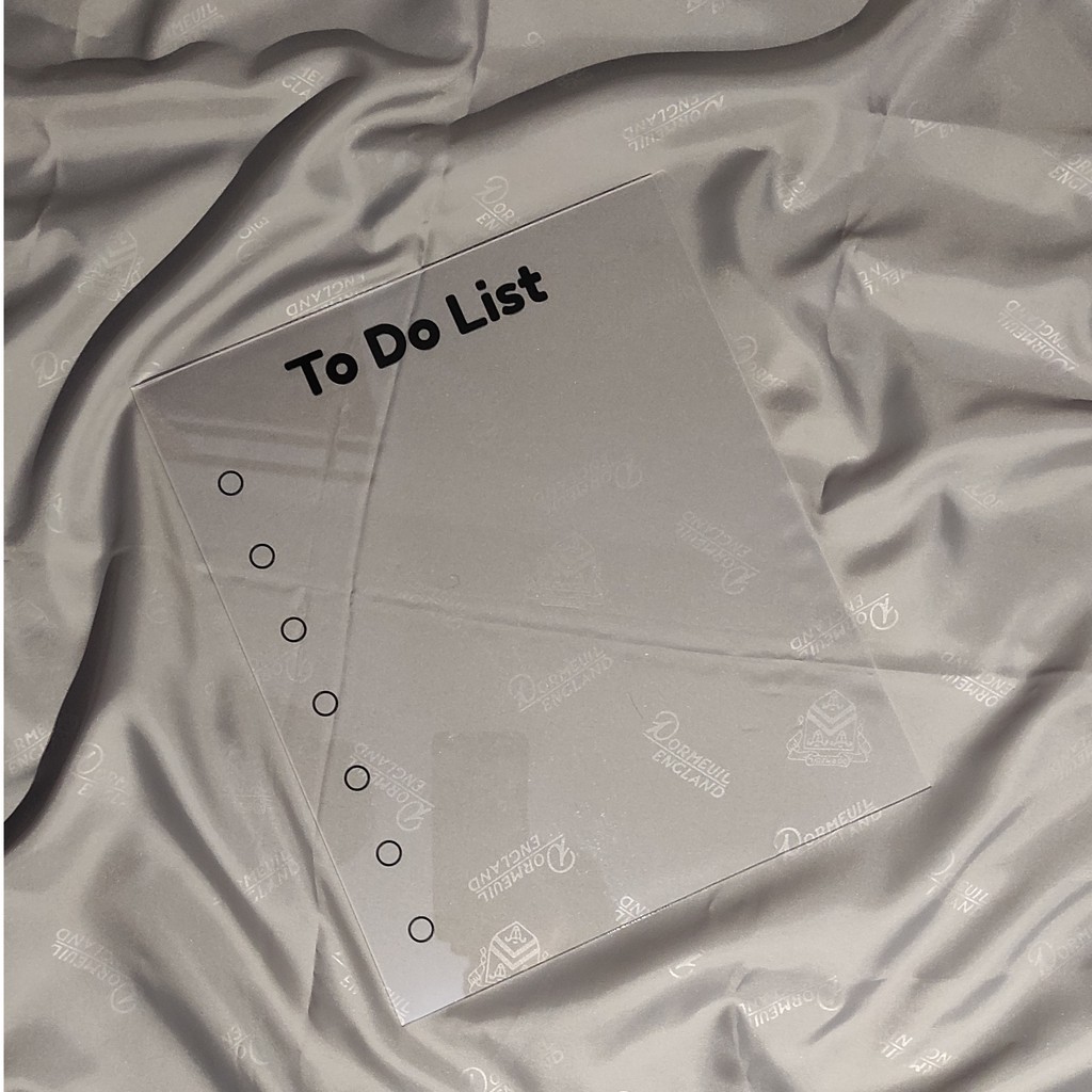 

Acrylic Art To Do List Jadwal Harian