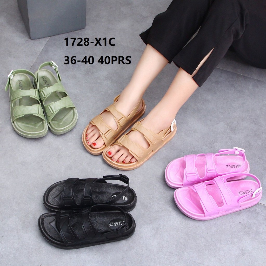 6.6 MEGA!! Sandal Jelly Tali Julia Wanita BLC 1728-X1 /8868 DIXIE Tali Import ALGEA-1