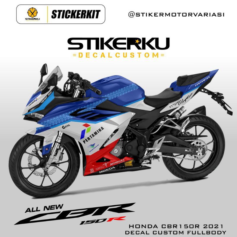 decal Honda CBR 150R 2021/decal CBR150R 2021/ sticker motor Honda CBR150R 2021