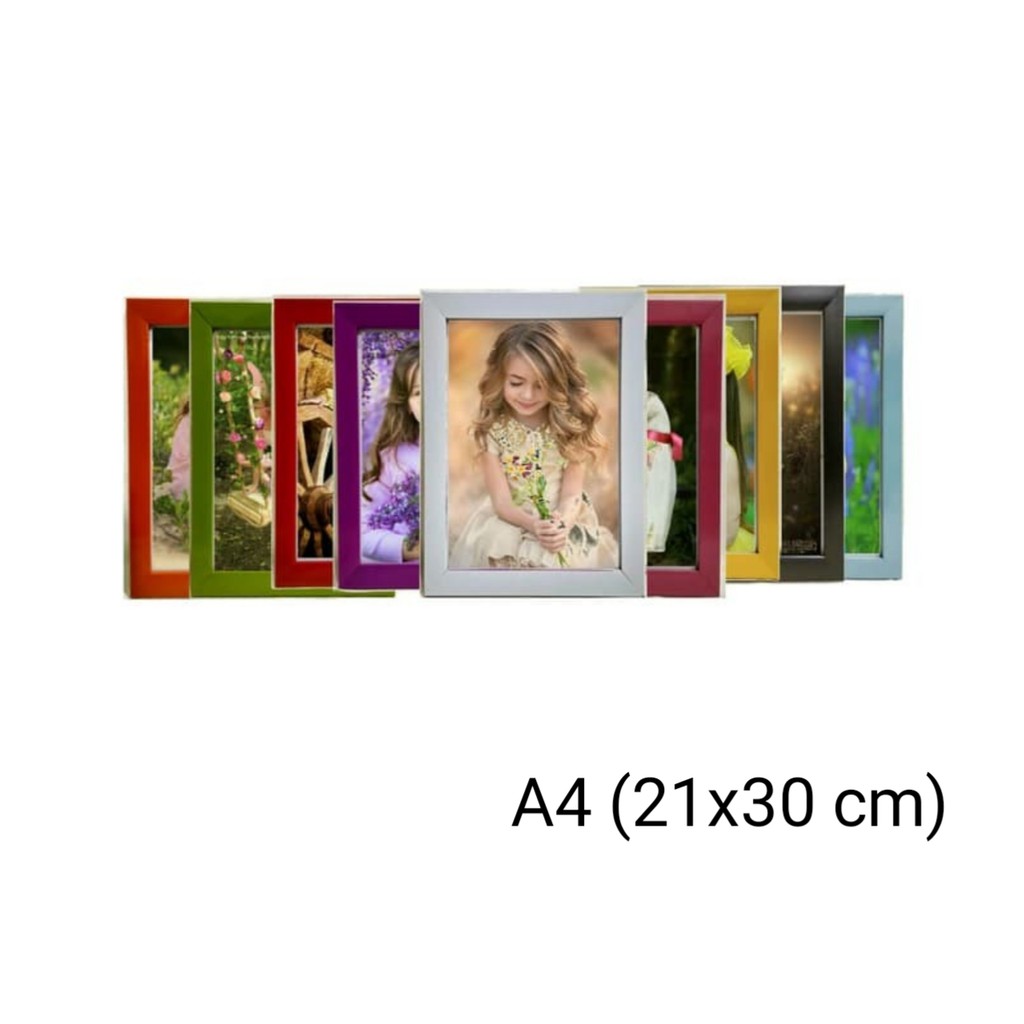 Bingkai Foto A4 Murah, Frame Foto A4 Murah, Bingkai Minimalis A4 Murah (21x30 cm) | Shopee Indonesia