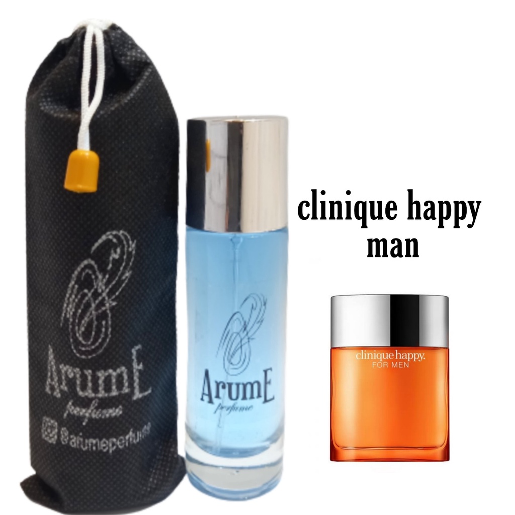 Happy clinique man parfum cowok / Parfum Refill premium/parfum tahan lama (ARUME PERFUME)